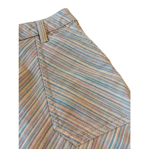 Anthropologie - Pilcro Pastel Striped Skirt | Women’a Size 2 | Mini A-line Cut - Picture 3 of 9